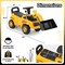 Costway Kids Ride on Bulldozer with Adjustable Bucket Engine Sound Excavator Digger Toy